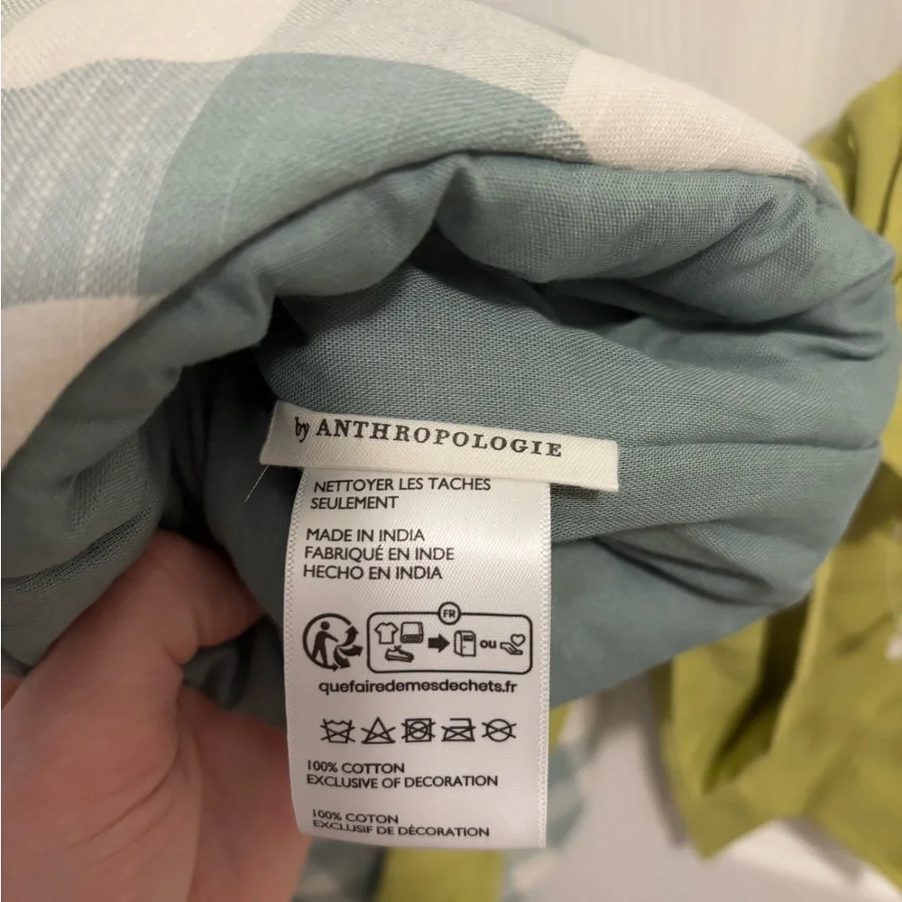 Anthropologie Gingham Bow Stocking - Picture 4 of 4